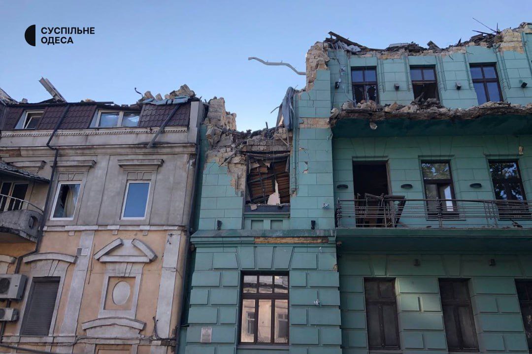 Россия ударила по историческому центру Одессы — есть жертвы