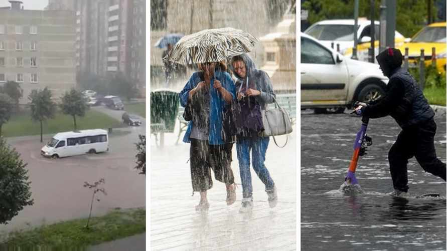 Центнер воды на метр. Что белорусам ждать на выходных после недели ливней?