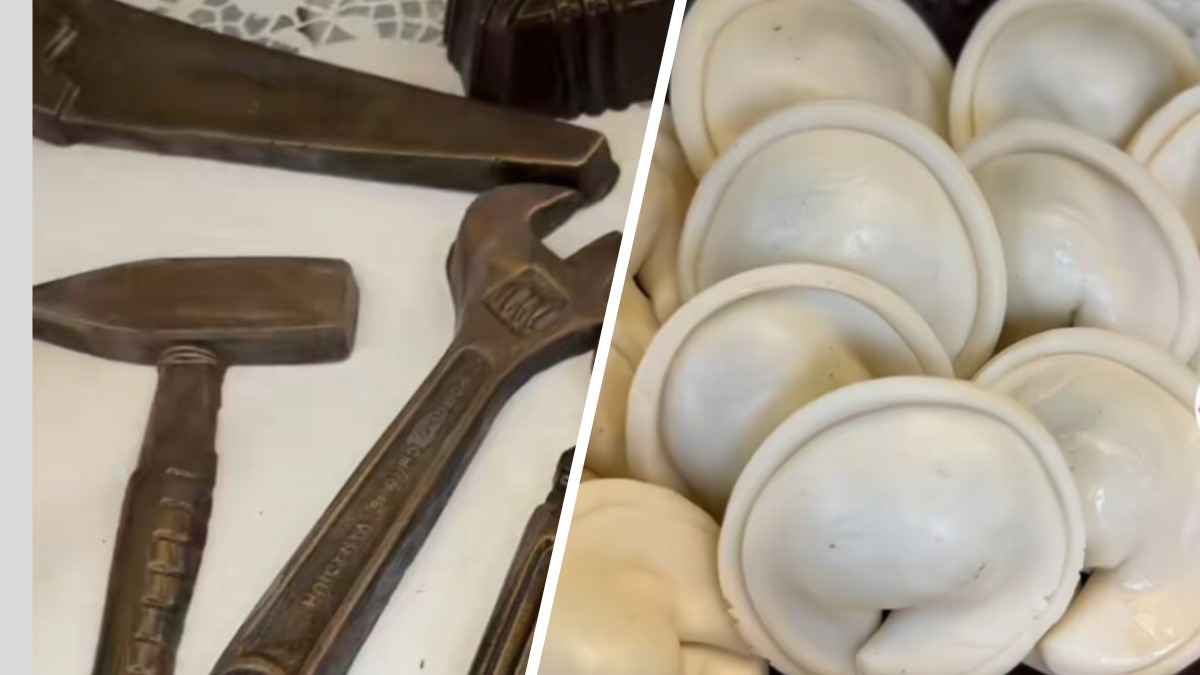 В Беларуси начали делать строительные инструменты и пельмени из... шоколада. Сколько стоят?