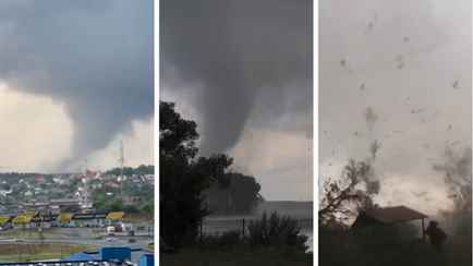 «Еле остались живы!» — Над Минским морем пронёсся мощный смерч, есть жертвы