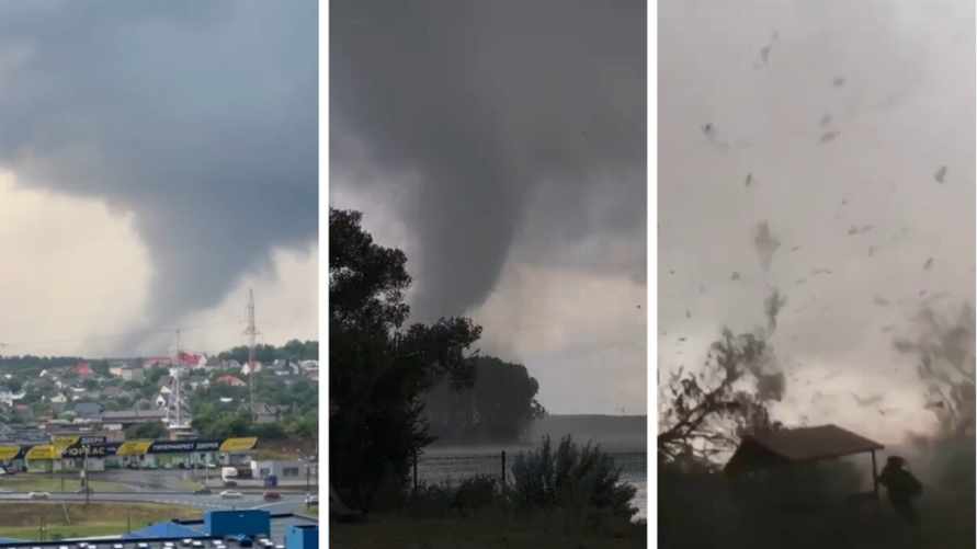 "Еле остались живы!" - Над Минским морем пронёсся мощный смерч, есть жертвы