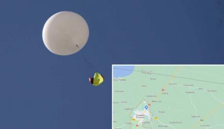 На границе Польши и РФ нашли загадочный воздушный шар