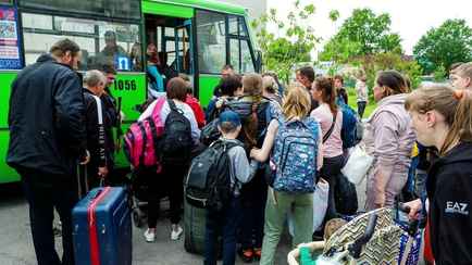 Украина начала эвакуацию жителей из-за наступления российской армии под Харьковом