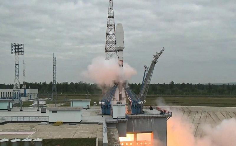 С площадки 1С космодрома «Восточный» «Луну-25» вывела ракета-носитель