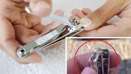 Эта скрытая функция кусачек для маникюра избавит от большой проблемы. Сделайте всего одно движение