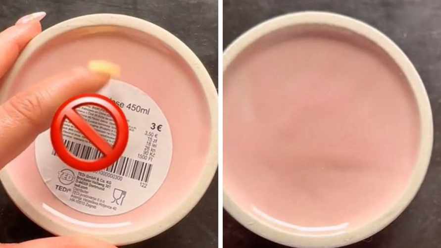 Как легко снять наклейку? Просто приложите к ней это и потяните