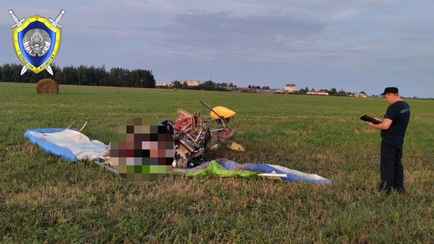 Под Вилейкой разбился мотодельтаплан – 2 человека погибли
