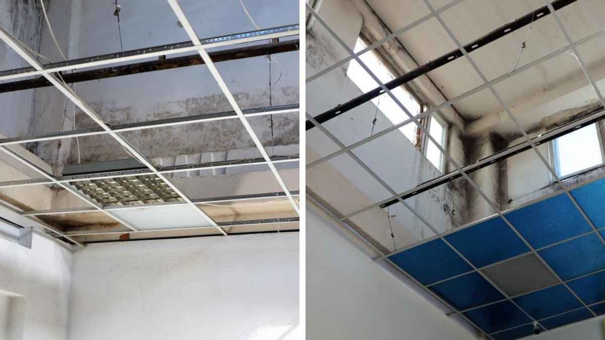 «Это просто капец!» — На белоруску по пути в магазин с потолка упал камень