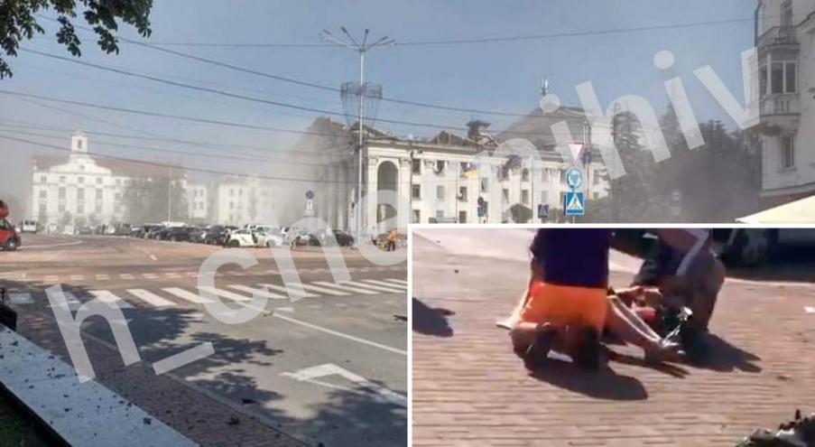 Пожар в Киеве В Киеве в промзоне произошел