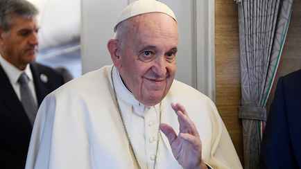 Папа римский поблагодарил россиян