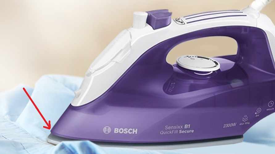 Этот зазор в утюге сделали не ради дизайна! Поможет с одной «вечной» проблемой