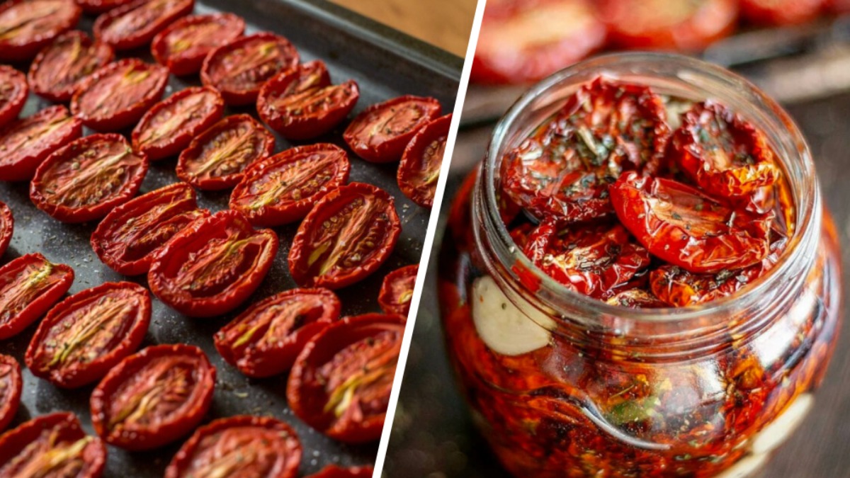 Как приготовить вяленые помидоры в домашних условиях на зиму в духовке | Новые рецепты