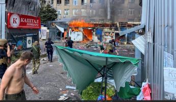На рынке в Константиновке, вероятно, взорвалась украинская ракета — NYT