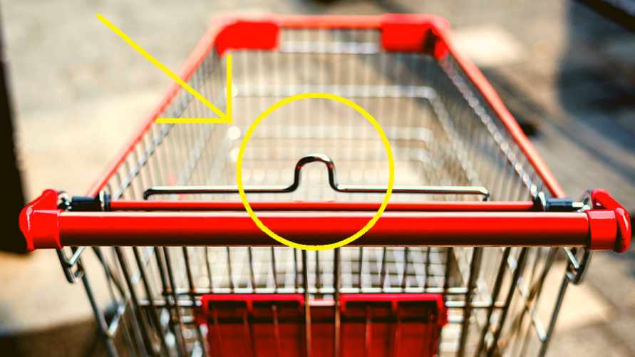Зачем на тележке для покупок нужна такая петля? Вот как ее использовать