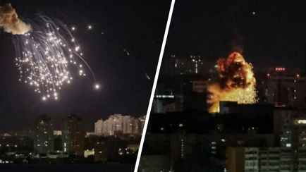 Ночью Киев атаковали «более 20» беспилотников. Куда прилетело?