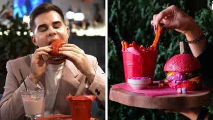 В Минске в продаже появился Barbie бургер. Чем отличается от обычного, кроме цвета?
