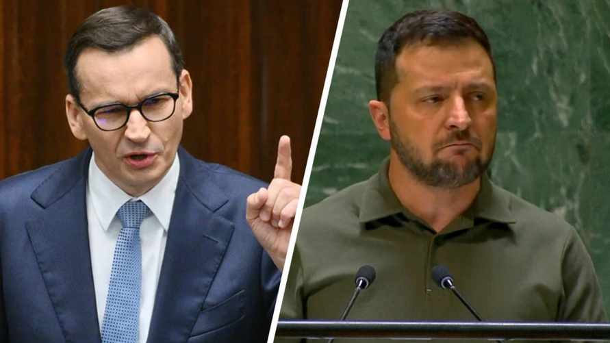 Премьер Польши потребовал от Зеленского "не оскорблять поляков"