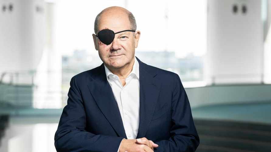 "Жду мемы" - Канцлер Германии опубликовал свое новое фото