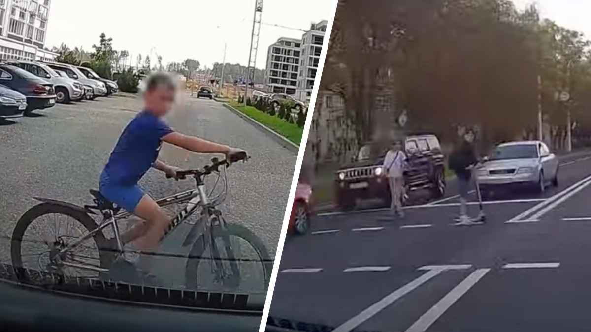 "Одна секунда — и все" — Появилось видео, как дети в Минске сильно напугали водителей