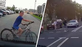 «Одна секунда — и все» — Появилось видео, как дети в Минске сильно напугали водителей