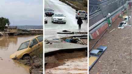 «Это безумие!» — В Греции, Болгарии, Турции улицы превратились в реки из-за рекордных ливней