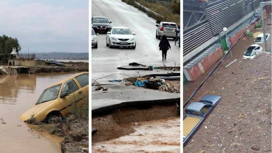 «Это безумие!» - В Греции, Болгарии, Турции улицы превратились в реки из-за рекордных ливней