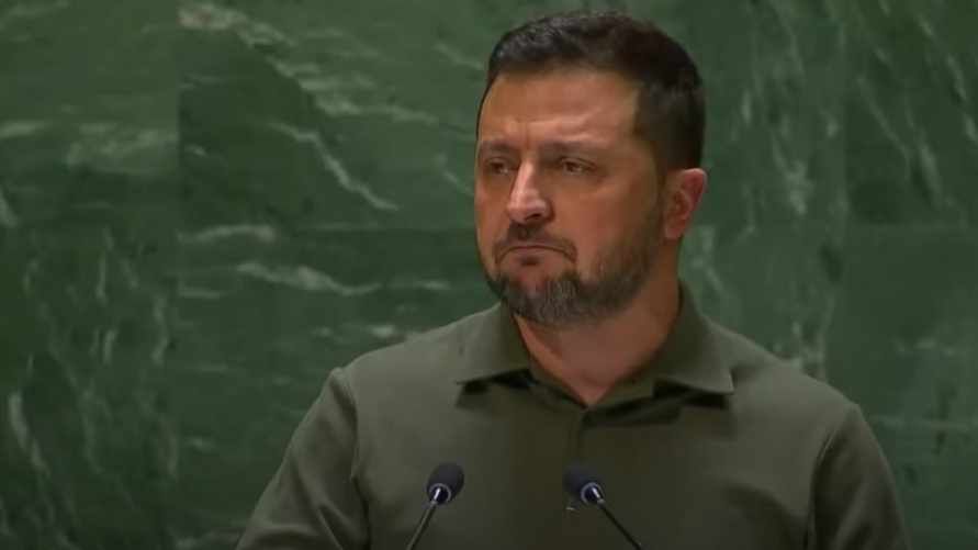 Фото: скриншот видео выступления Зеленского в ООН
