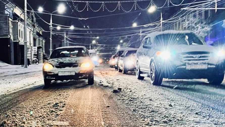 В Витебске ГАИ обьявила "День жестянщика" состоявшимся. Сколько аварий за утро?