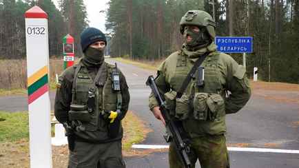 Минобороны Литвы предложило запретить военным ездить в Беларусь