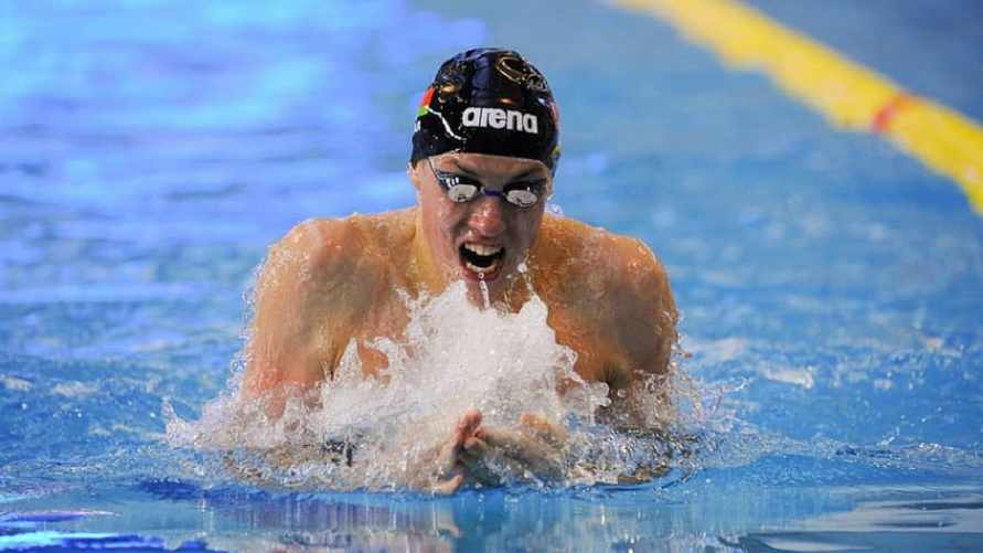 Фото иллюстрационное: пловец Илья Шиманович / НОК РБ