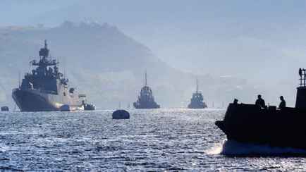 Черноморский флот России покинул Севастополь