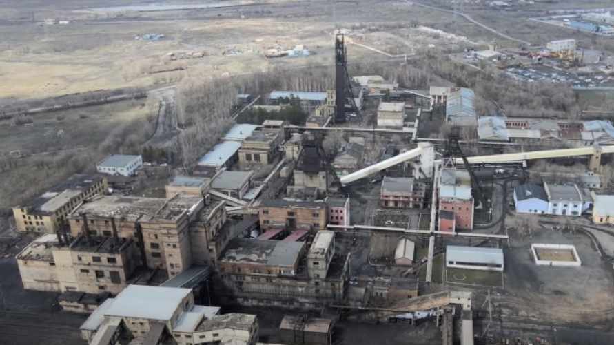 Фото: скриншот видео с видом на шахту имени Костенко