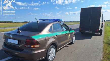 ГТК Беларуси показали «спецмероприятия» с досмотром авто на трассе М1. Кому пригрозили штрафом в 1110 рублей?