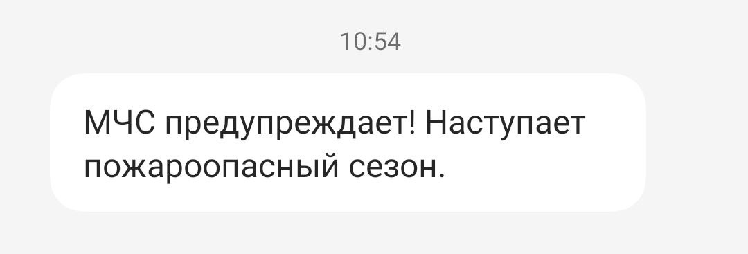 МЧС прислало белорусам СМС с неожиданным посланием. Что это было?