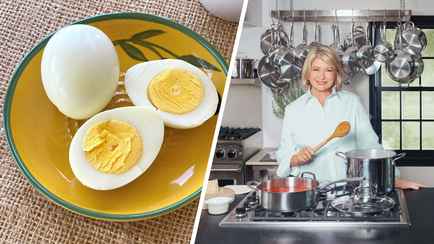 Как сварить идеальные яйца вкрутую? Марта Стюарт раскрыла самый важный секрет