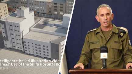 ЦАХАЛ обвинил ХАМАС в использовании госпиталей как прикрытий для подземных военных баз