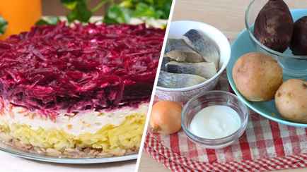 Эти простые хитрости сделают привычный салат «Под шубой» еще вкуснее. Как подготовить лук, морковь и рыбу?