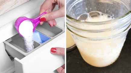 Как сделать стиральный порошок или гель за 0 копеек? Понадобится только один ингредиент