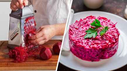 Этот салат из свеклы и маринованных огурцов станет королем стола. Что еще понадобится?