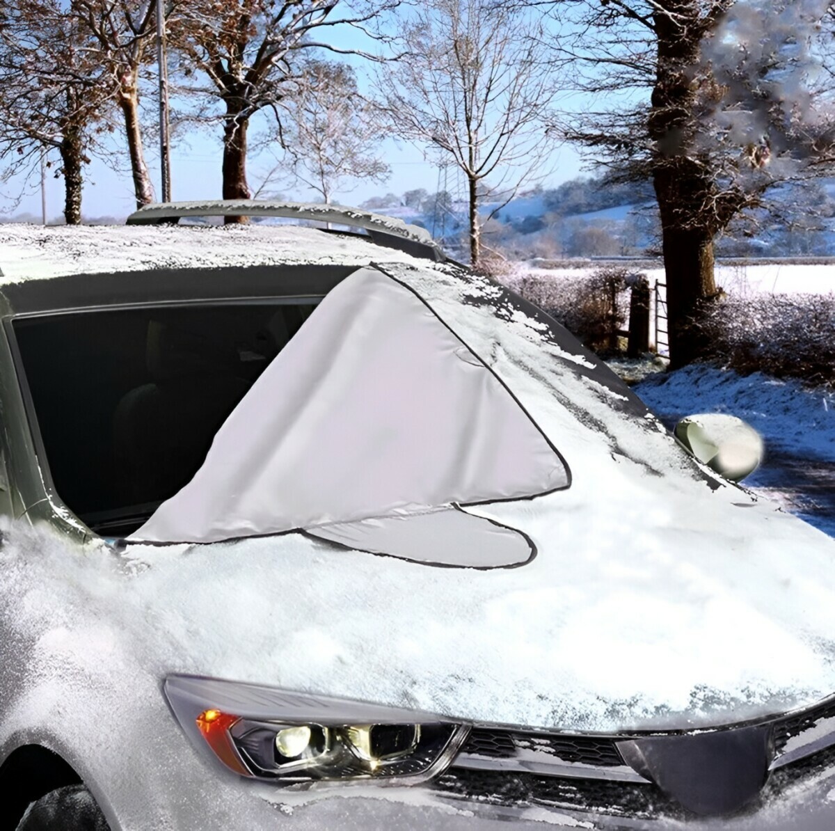 Эти "хитрости" помогут убрать снег с авто вместе со стеклом и краской. А как почистить правильно?
