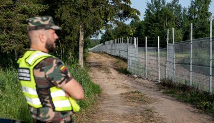 Литва решила направить на границу Беларуси дополнительно 450 военных. Когда?
