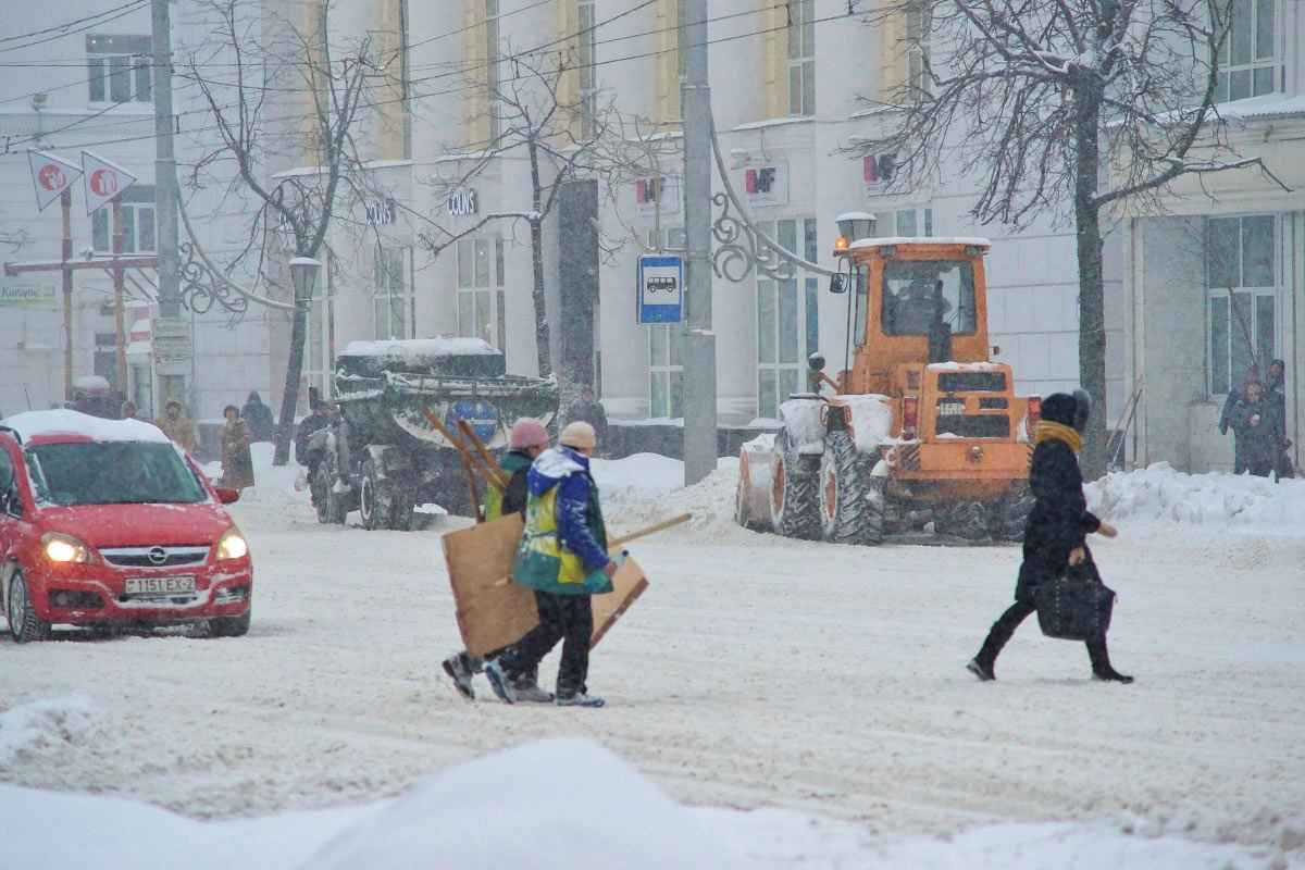 Будет "помягче"? На смену снежному "Филу" к Беларуси подошёл новый циклон