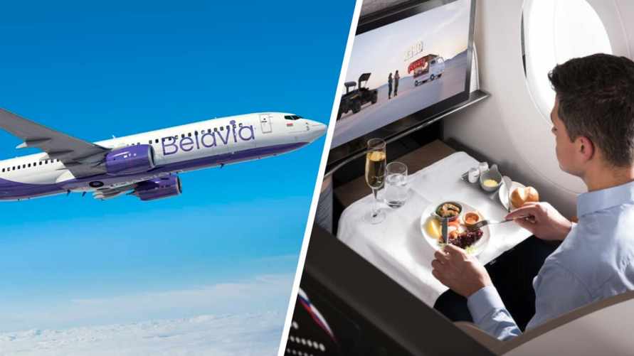 "Белавиа" пообещала показывать фильмы в самолетах и ввести доппитание. Когда?
