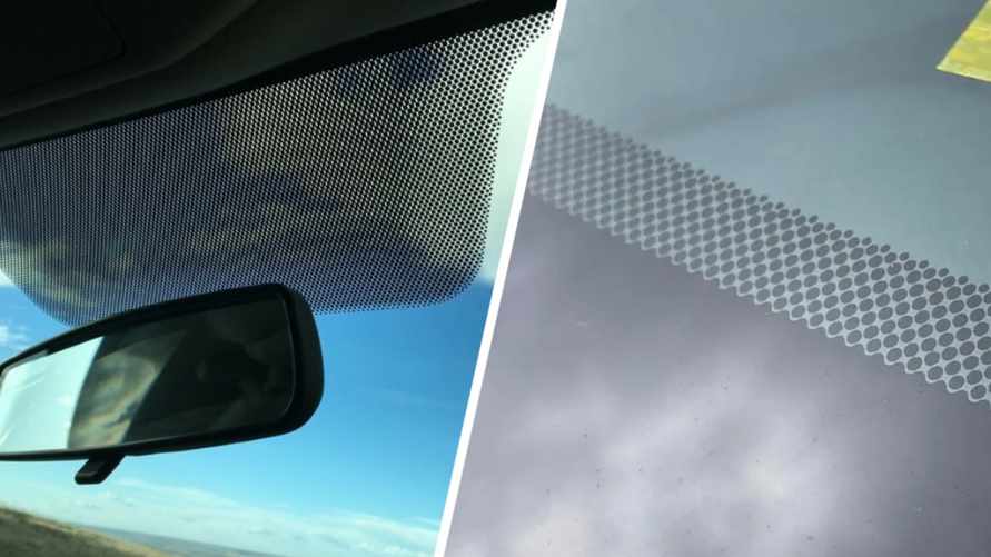 Эти загадочные черные точки есть на лобовом стекле многих авто. Почему очень важны?