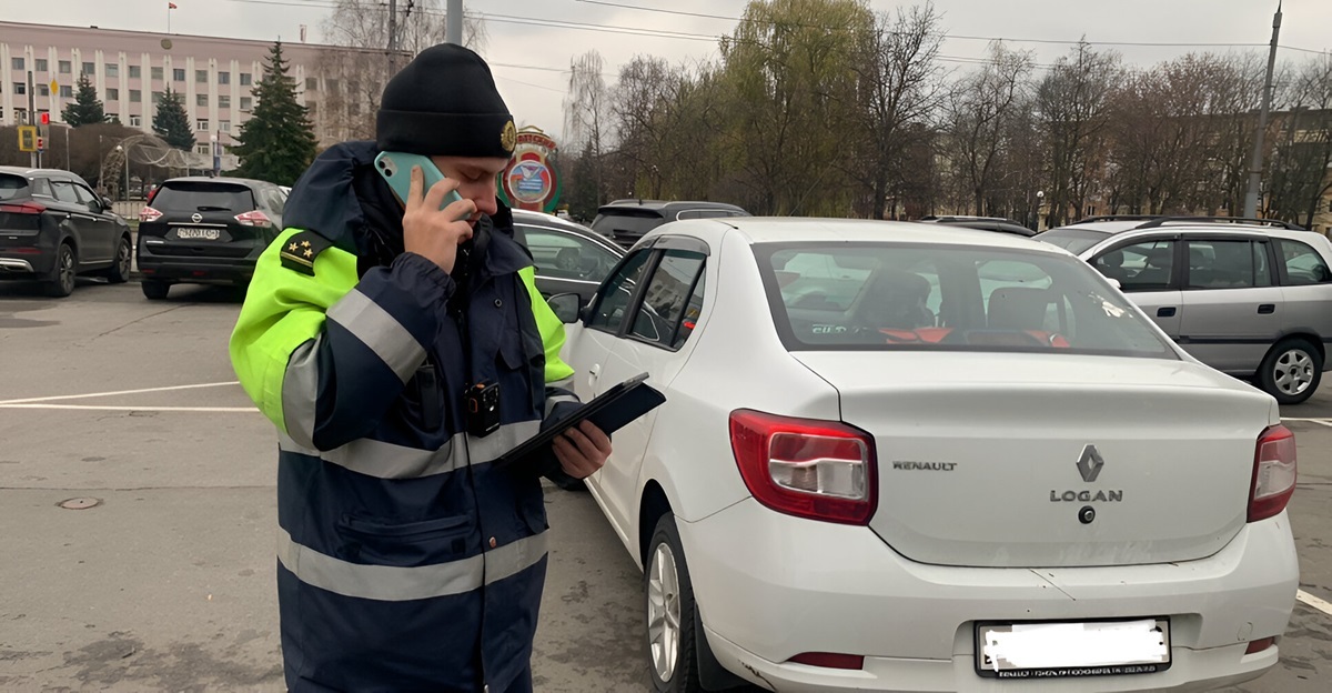 Who can still park in handicapped spaces?  The Gomel traffic police staged a raid and explained everything