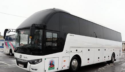 В Могилёве открыли центр продаж автобусов китайского производства