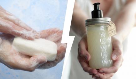 Какое мыло лучше и полезнее для рук — твердое или жидкое? Они отличаются не только консистенцией