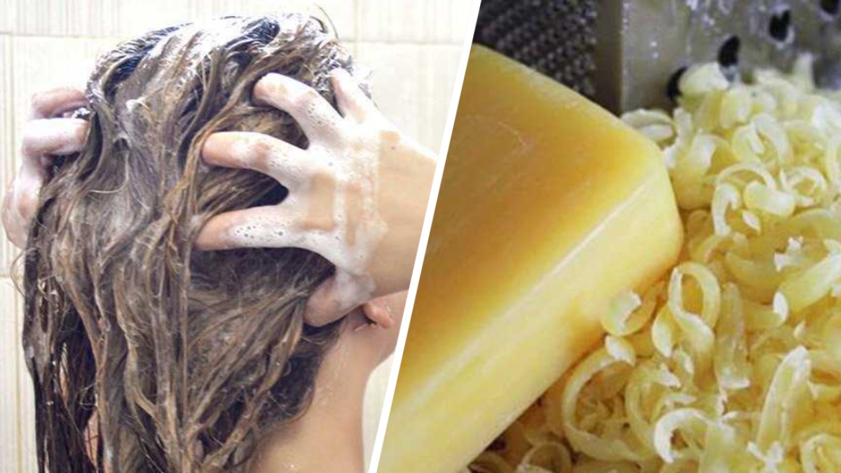 Можно ли мыть хозяйственным мылом тело и волосы? И причем тут уксус и лимон?