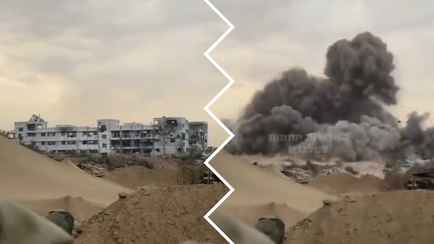 ЦАХАЛ подорвал здание парламента в Газе