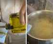 Зачем смазывать края кастрюли растительным маслом? Шеф-повар показал трюк, который поможет при забывчивости